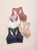 LETO:  LACE RACERBACK BRALETTE