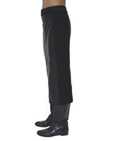 CPW: MILAN VEGAN LEATHER KNIT COMBO SKIRT