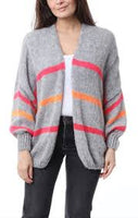 KRIS ANA:  SAM STRIPE CARDIGAN