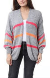 KRIS ANA:  SAM STRIPE CARDIGAN