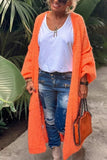 ROSA:  LOVE & PEACE LONG CARDIGAN