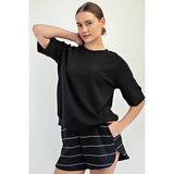 RAE MODE:  S/S MODAL SWEATSHIRT