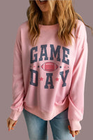 LITTLE DAISY:  GAME DAY DROP SHOULDER SWEATSHIRT