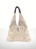 ITALIAN'S LEATHER:  DEMA SUEDE LEATHER BAG