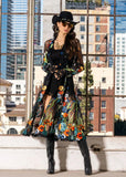 ADORE:  LONG EMBROIDERED SHEER DUSTER