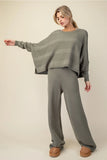 PORTS:  OVERSIZE SWEATER SET W/PANT