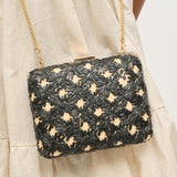 URBAN EXPRESSIONS:  SAMANTHA RAFFIA XBODY BAG