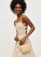 URBAN EXPRESSIONS:  SAMANTHA RAFFIA XBODY BAG