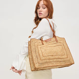 URBAN EXPRESSIONS:  DEMI WOVEN TOTE BAG