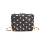 URBAN EXPRESSIONS:  SAMANTHA RAFFIA XBODY BAG