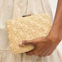 URBAN EXPRESSIONS:  SAMANTHA RAFFIA XBODY BAG