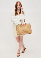 URBAN EXPRESSIONS:  DEMI WOVEN TOTE BAG