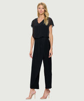 LAST TANGO:  JUMPSUIT W/CHIFFON OVERLAY