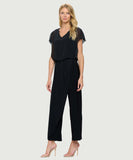 LAST TANGO:  JUMPSUIT W/CHIFFON OVERLAY