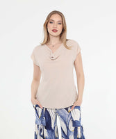 LAST TANGO:  CAP SLV COWL AIR FLOW TOP