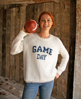 WOODEN SHIPS:  GAME DAY RAGLAN CREW SWEATER