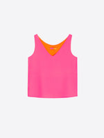 VILAGALLO:  REVERSIBLE NEON TANK TOP