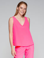 VILAGALLO:  REVERSIBLE NEON TANK TOP