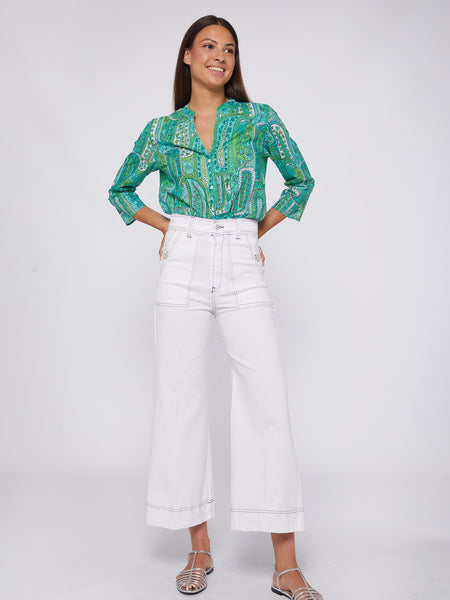 VILAGALLO:  NOA HI WAIST FLARE PANT