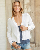 WOODEN SHIPS:  JAC CROPPED CARDIGAN